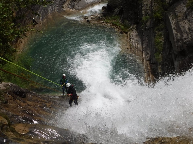 Bajada de rappel