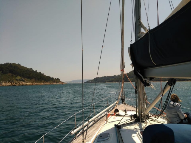  Départ par l'estuaire de Betanzos 