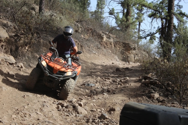 Disfruta de los senderos off the road por el interior de Tenerife