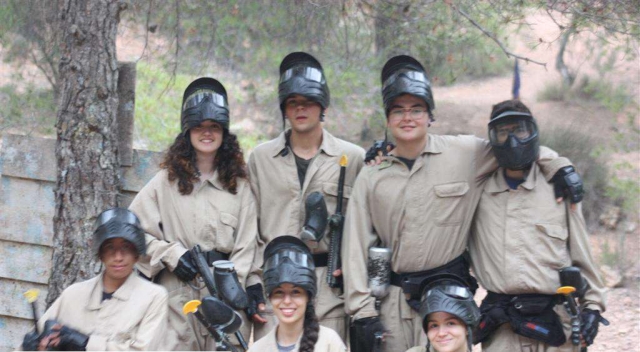  Aniversário com paintball 