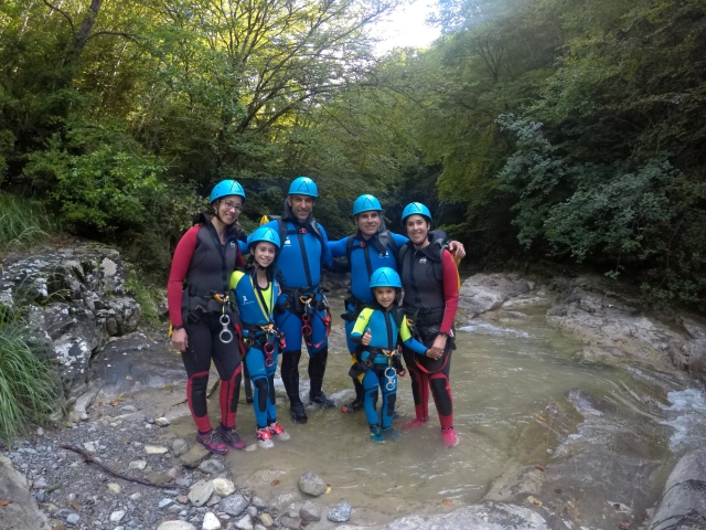  Canyoning familiar em Aigueta de Barbaruens