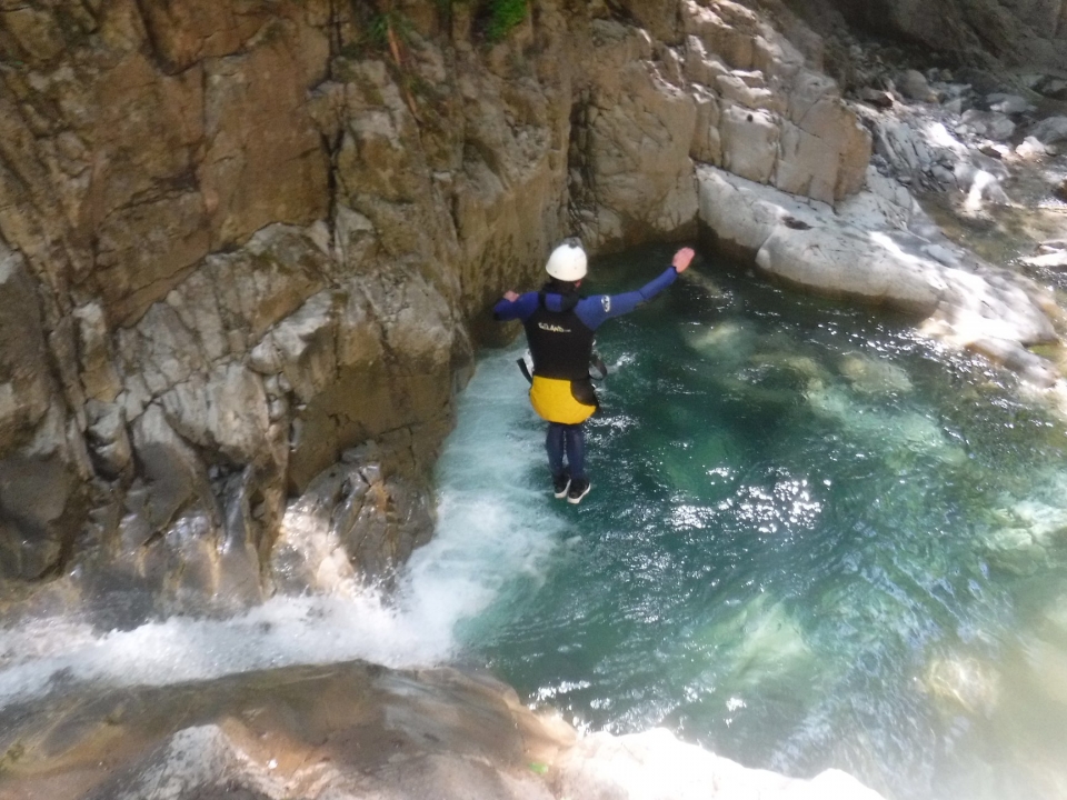  Esperienza di canyoning nella valle di Benasque