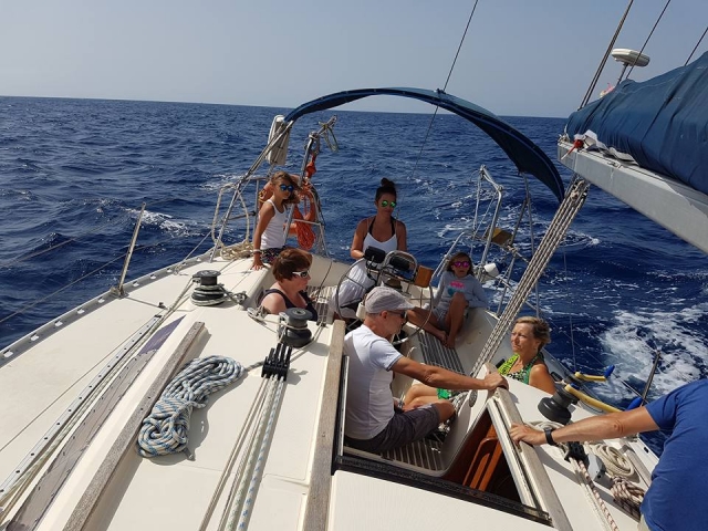 Experiencia en barco