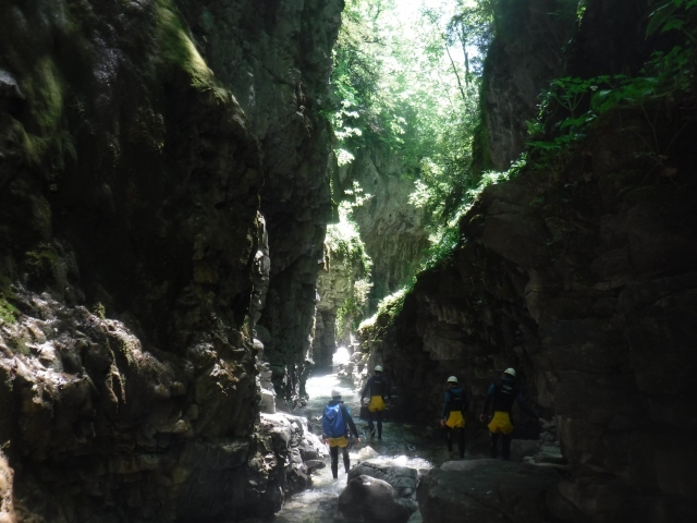 Barranquismo de nivel medio en Huesca