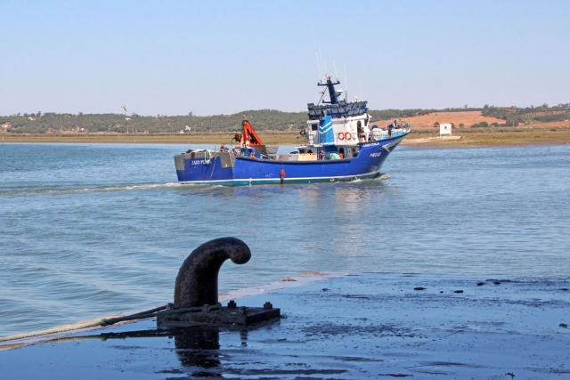  O porto de Isla Cristina 