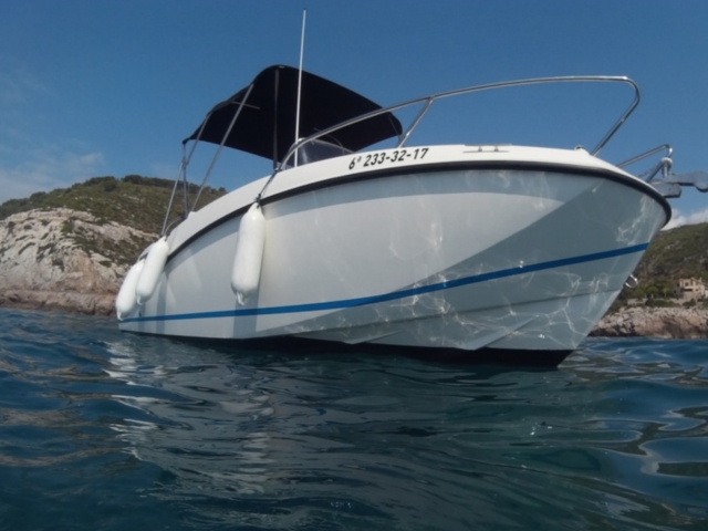  Our boat for fishing