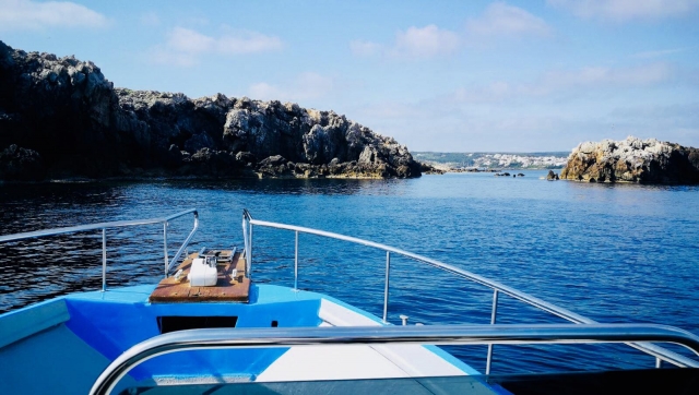 boat from which we will dive 
