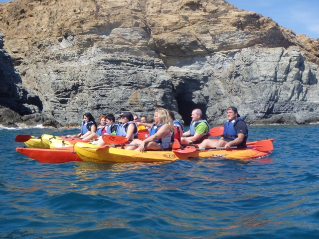 Disfrutando de las aguas del Mediterraneo gerundense