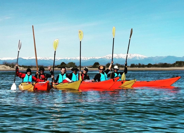 Conocer desde los kayaks el ecosistema