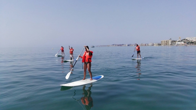  Practice SUP in Malaga 