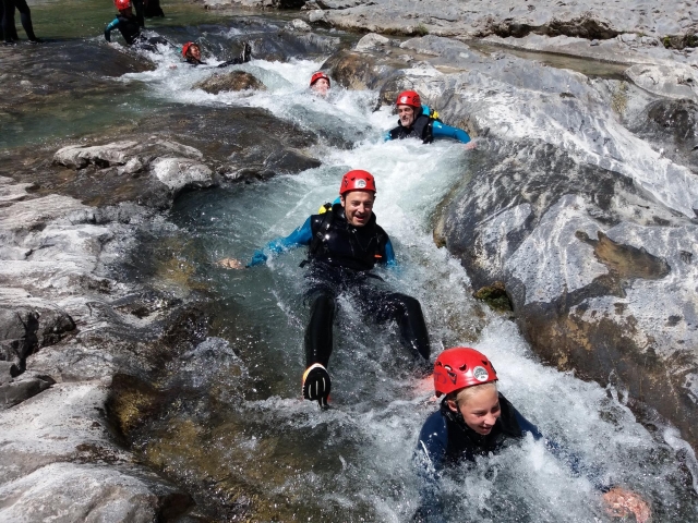  Canyoning de niveau I 
