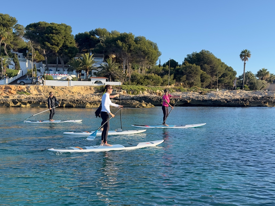 Explora Moraira en paddle surf Explora Moraira en paddle surf