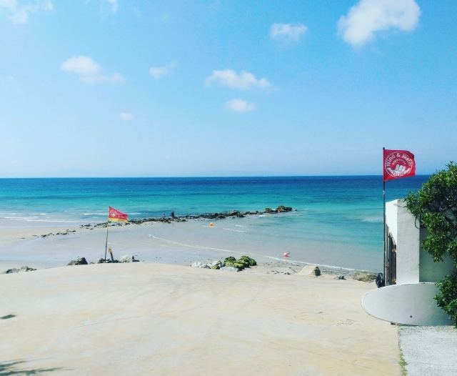 Playa de Tarifa ideal para practicar deportes de agua