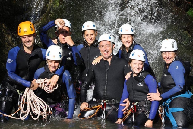  Canyoning familiar 