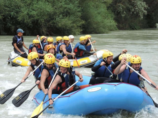  Rafting no desfiladeiro do rio Gallego 