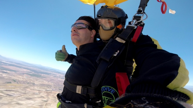 salto tandem en paracaidas