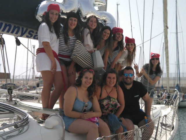  Despedida de solteira navegando 