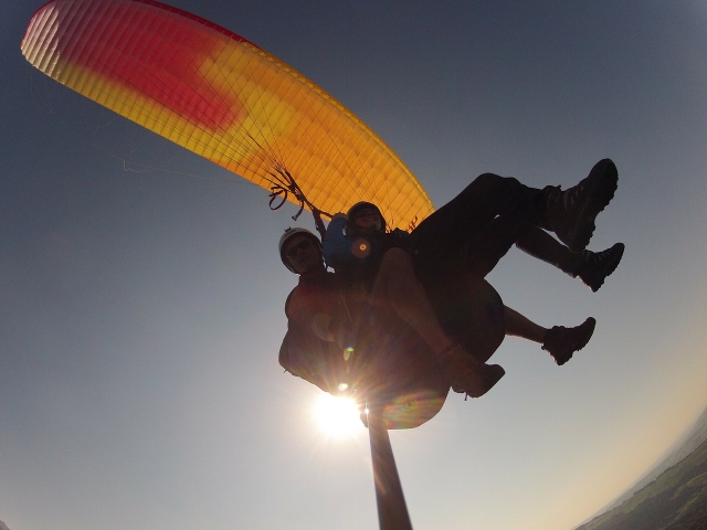  Selfie dans le ciel 