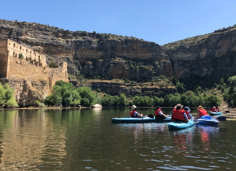  Percurso de canoa em Segóvia 