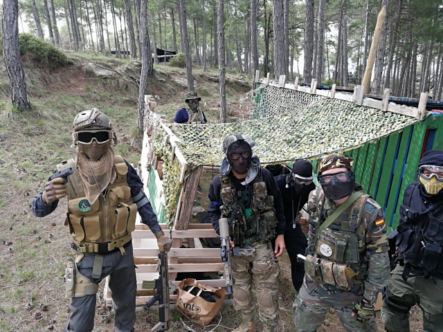 Soldados de airsoft
