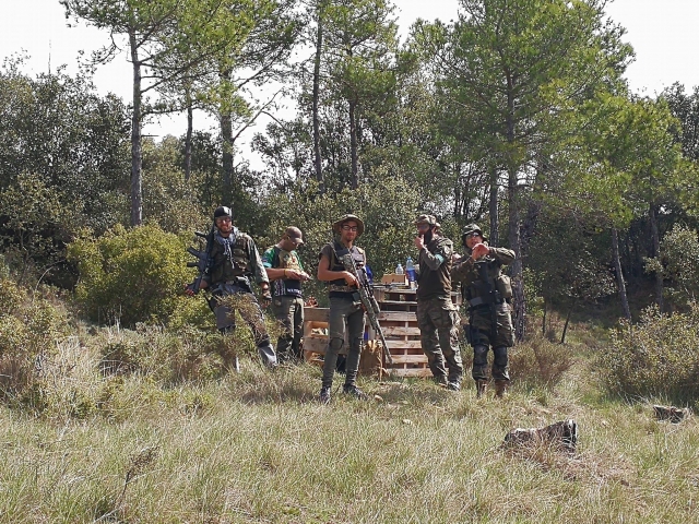 Celebra su evento con una partida de airsoft
