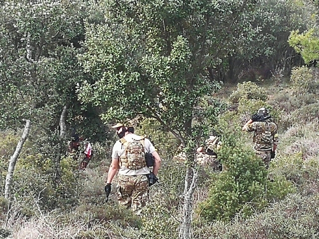 Campo de batalla airsoft Milsim