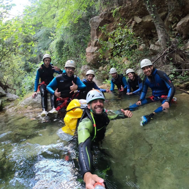  Pratiquez le canyoning de niveau débutant à Barcelone 