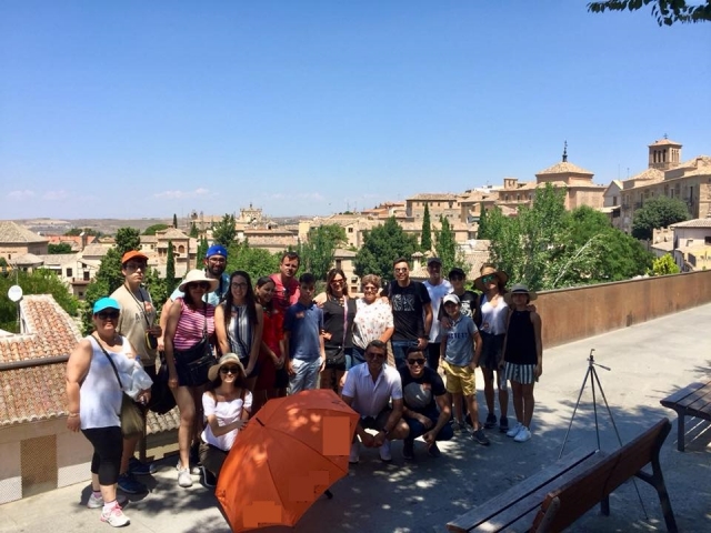Fografia con nuestros visitantes
