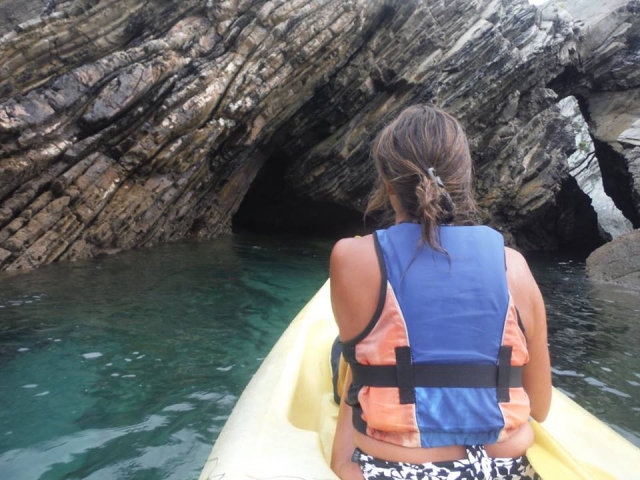 Avvicinamento alle grotte 