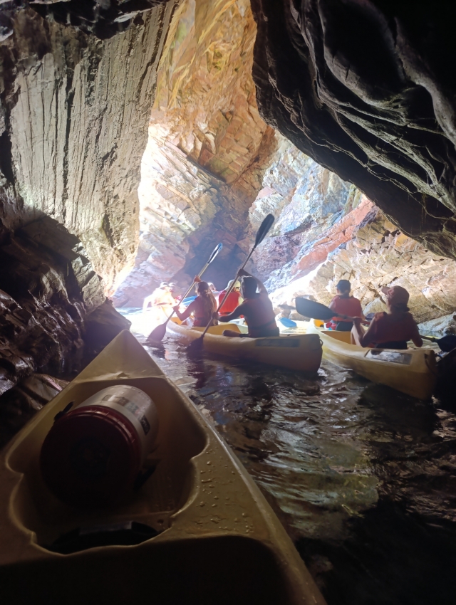  Explore as grutas do estuário do o 