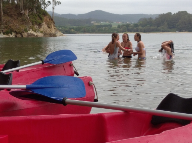  Canoagem pela ria do Eo 