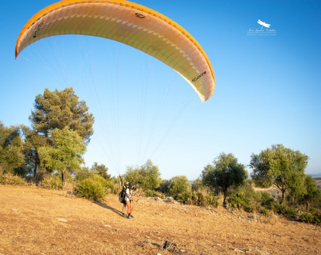 Iniciando el vuelo por Matalascañas