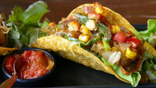 exquisite Mexican taco 