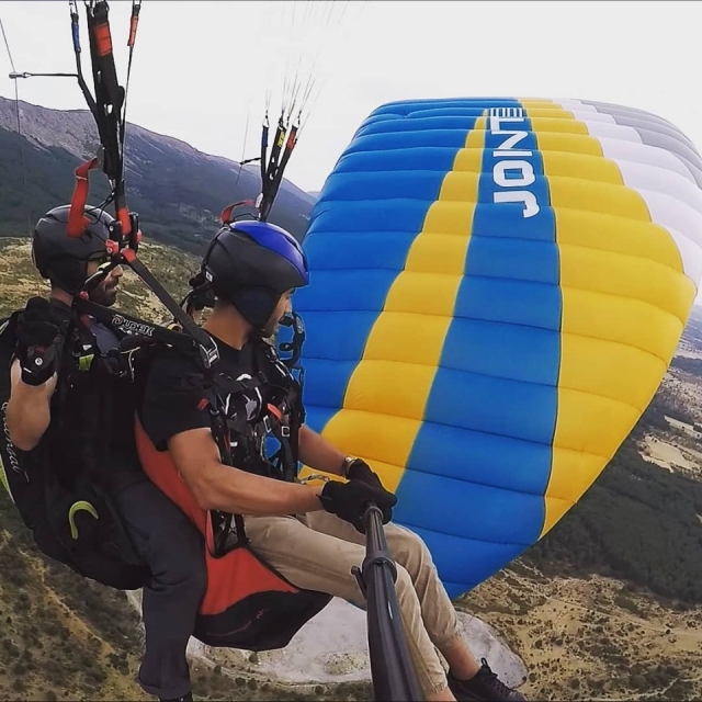  Primo volo in parapendio per Alarilla