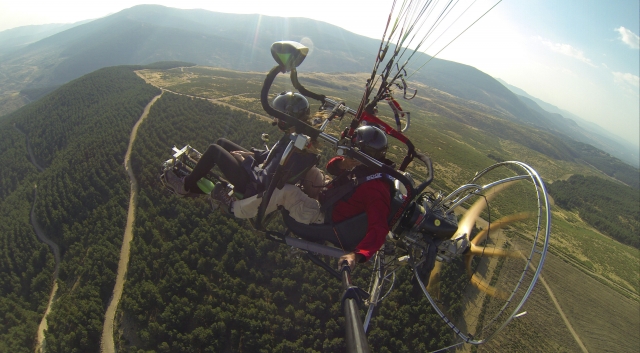  Paramotore biposto con istruttore 