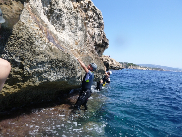  psychobloc en coasteering 