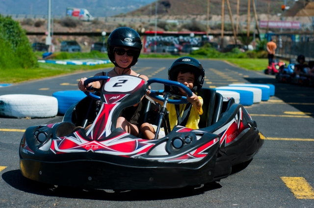 Kart biplaza para los más pequeños