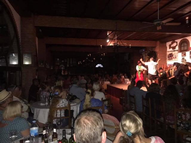 Flamenco on a Spanish night 
