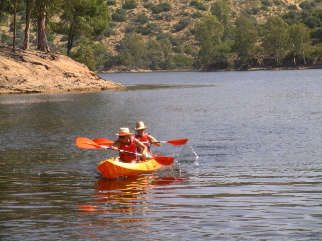 Relajándonos con una increíble ruta de kayak