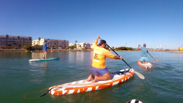  Avanzare con le tavole da paddle surf 