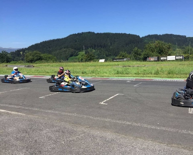 zona de salida karts