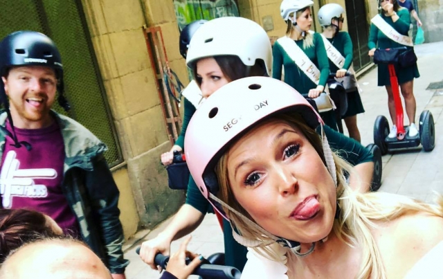  Gaudi route on segway 