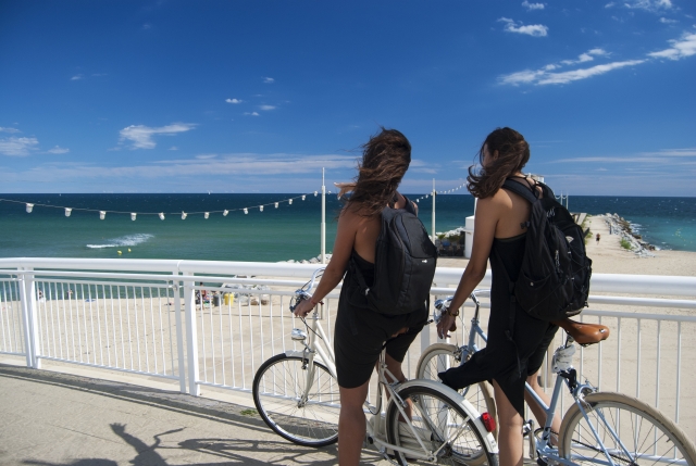 Rejoignez n'importe quel coin en vélo 