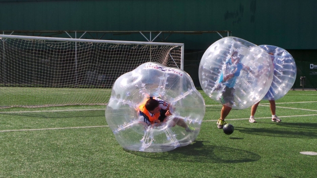 Futbol bubble en San Sebastian