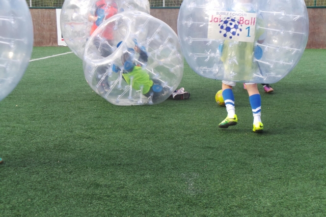  Bubble football in San Sebastian