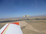 Pilota una avioneta sobre Córdoba 50 minutos