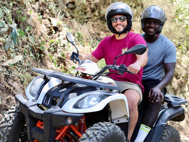Ruta en quad biplaza Parque del Montnegre, 45min Ruta en quad biplaza Parque del Montnegre, 45min