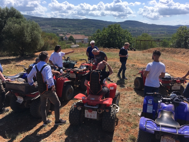 Ruta en quad con amigos