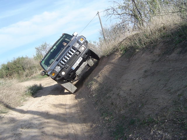  Lateral course 4x4 Hummer