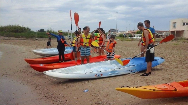  Preparado para a canoagem 